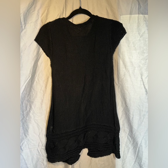 Roxy long cardigan with silver buttons - Picture 2 of 4